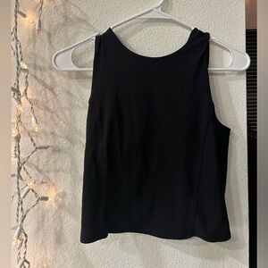 lululemon athletica Sports Bra Tank | Black | Size 4